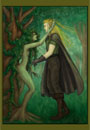 elf and dryad illustration