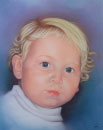retrato a giz pastel